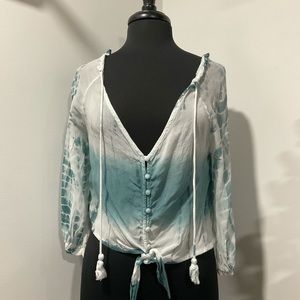 En Crėme Blouse